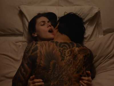 Alexandra daddario likes choking her while having sex🥵🥵