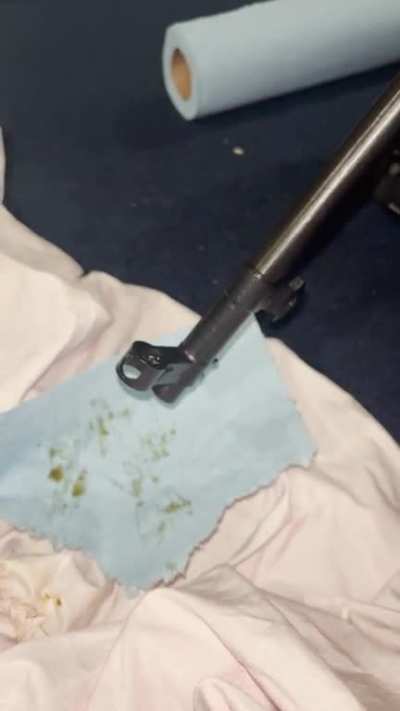 SKS Cosmoline Removal From Barrel