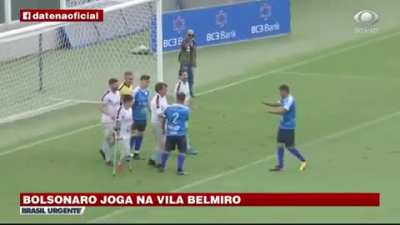 White Team [1] - 0 Blue Team - Jair Bolsonaro 14'