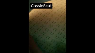 Accident in Panties + Tentative Play (Toilet POV) [GIF]