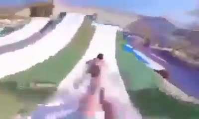 in another pool