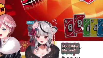 When Roboco wasn't pulling her punches and literally going for the Orca-kill on the 3 turns of the first game of the stream.