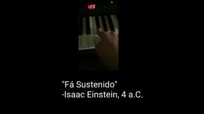 Fá Sustenido. (Ou F# para os gringos)