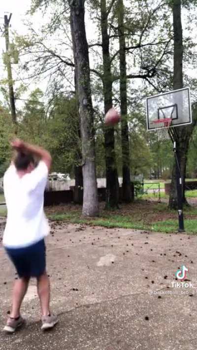 Weird Basketball Shot