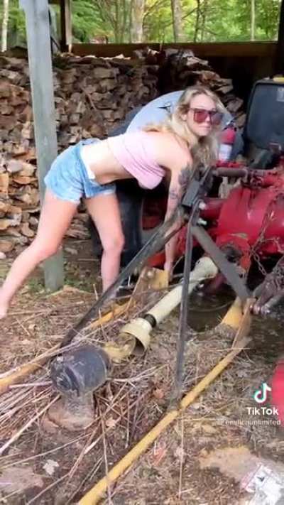 I'm really into tractors