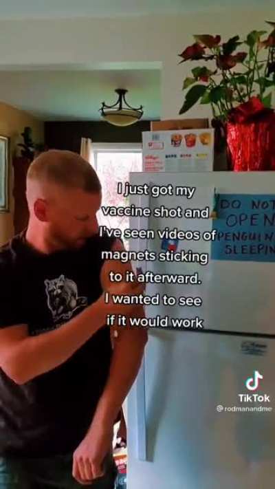 Vaccine magnet test