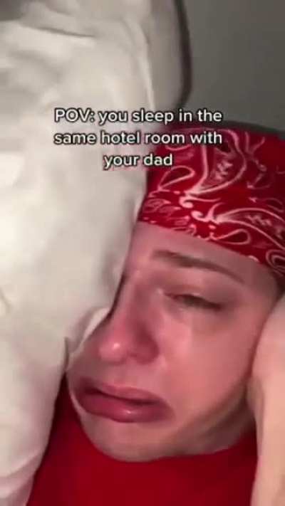 If you dont fall a sleep before him, there is no sleeping