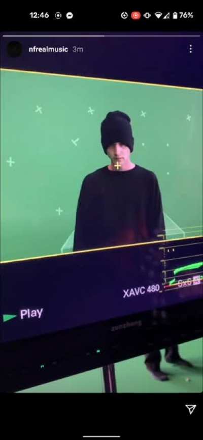 NF Instagram Story
