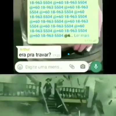 Meu mundo caiu 😔