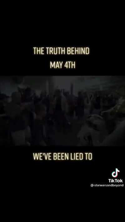 The truth behind May the 4th