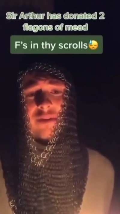 I thank thee for thou’s donation