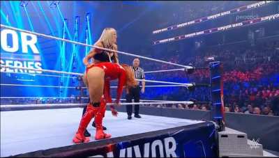 Becky Lynch wedgie