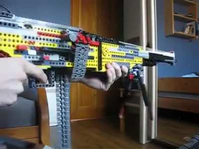Lego Blowback Machine Gun
