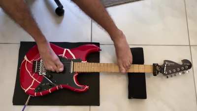 Johnatha Bastos on YouTube - A disabled musician who's mastered playing guitar with his feet