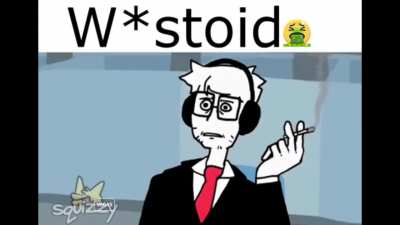 W*stoid 🤢 listening to glorious balkan gaming