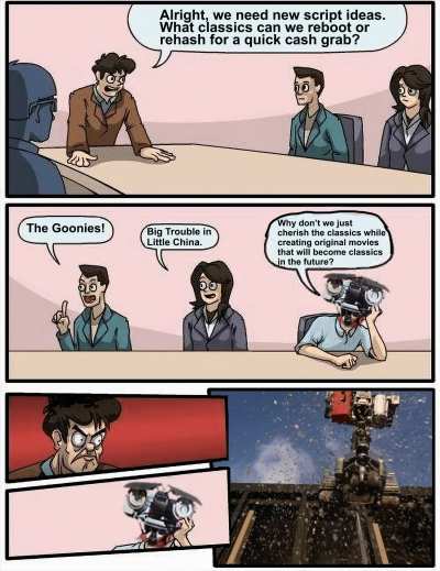 Posting Original Short Circuit Memes for 105 Days. Day 13.