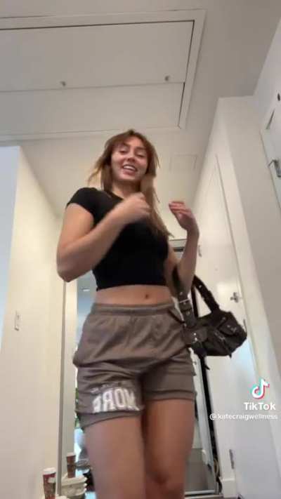 Ass in shorts