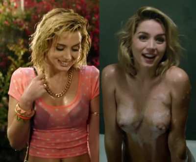 Ana De Armas with/without clothes is so pretty & utterly fuckable