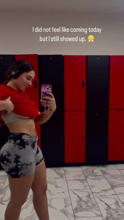 Another day at the gym.
