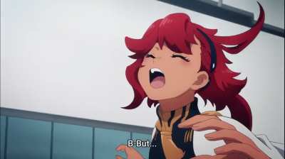 The Bride chases her Groom in Zero Gravity (Gundam the Witch from Mercury)