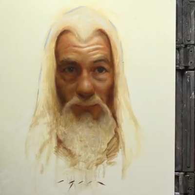 Gandalf Oil Painting by Arthur Gain Fine Art