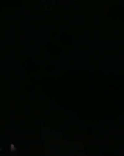Lake Train At Night