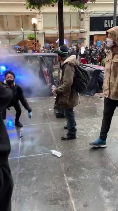 Guy with molotov (top right)