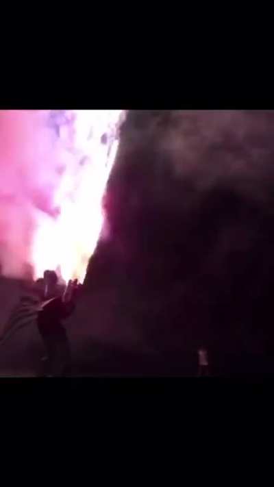 This man is the embodiment of the 4th of July