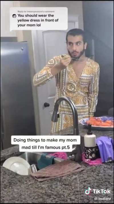 Damn his dad was about to kill him