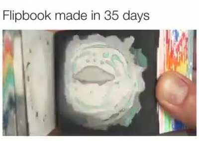 Amazing flipbook art