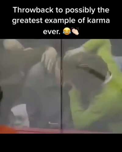 Never Taunt... Karma also watched Hockey