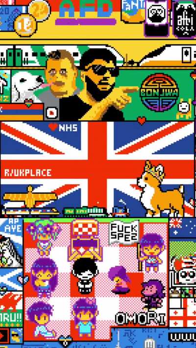UK Flag Place 2023 - Battle of UKPlace + Birth of UKonPlace