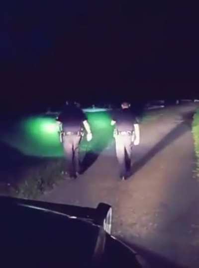 Brave police officers