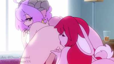 Lesbian Bunnies? (@End<wbr>ymion<wbr>VA/@D<wbr>reamS<wbr>hepar<wbr>d)
