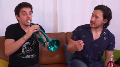I think Ethans ADHD meds didn’t work out for this video 😂