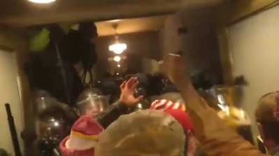 Capitol cop crushed by Trump supporters
