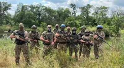 Group of “Ghosts” marksmen sending happy birthday wishes to Syrskyi, the commander of the Ukrainian Ground Forces
