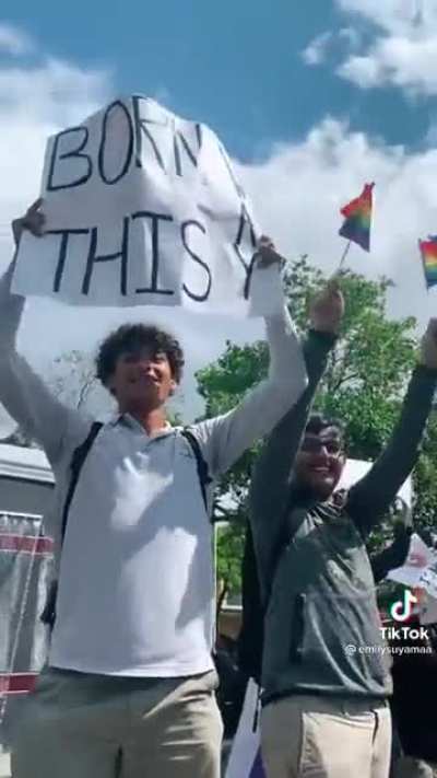 HS students in South Florida held a walkout protest against Florida’s “Don’t Say Gay” bill