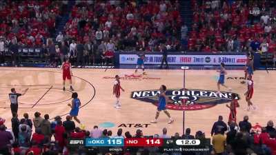 [Highlight] Pelicans make the decision to attack Dort and Ingram can't get the big shot to go