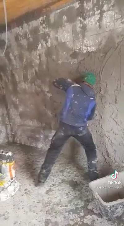a hardworking man at work
