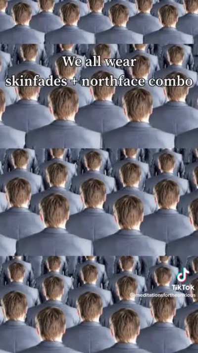 Cultura Observations: The Skin fade and northface combo
