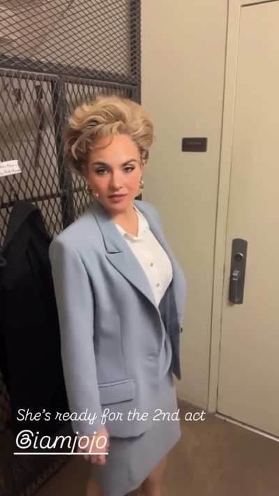 BTS for Working Girl, before act 2 | IG 12/4/2025