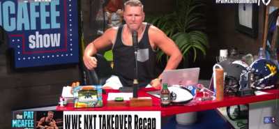 Pat Mcafee on his match at takeover 30.