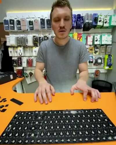 Fixing a keyboard