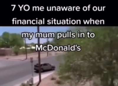 wdym you can’t afford a happy meal