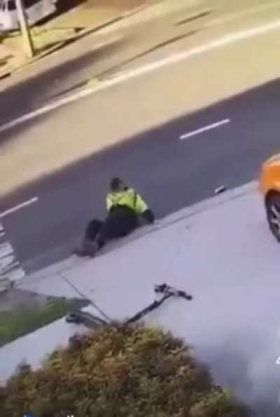 I don’t know how this dude even got back up