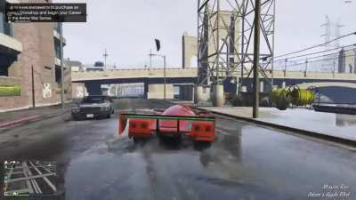 That’s one way of running a red light...