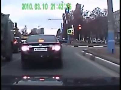 Dude sneezed so hard that a truck tire blew out
