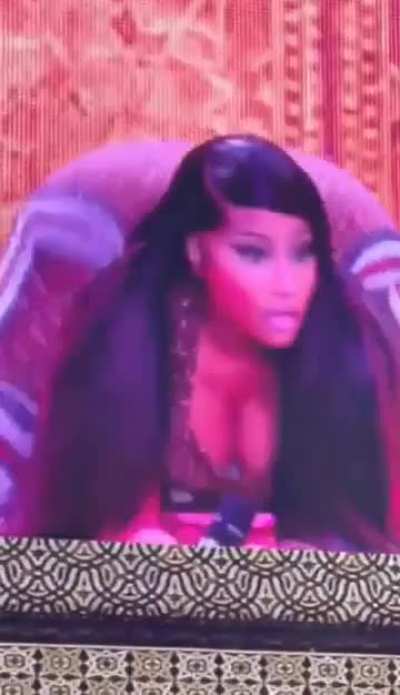Nicki at her biggest