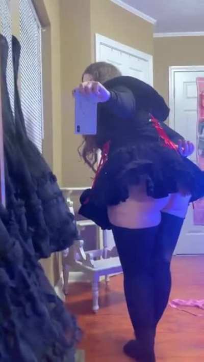 my big butt is cute in little skirts ❤️